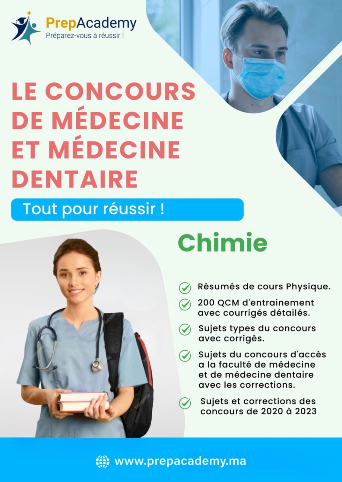 Préparation Médecine — Chimie