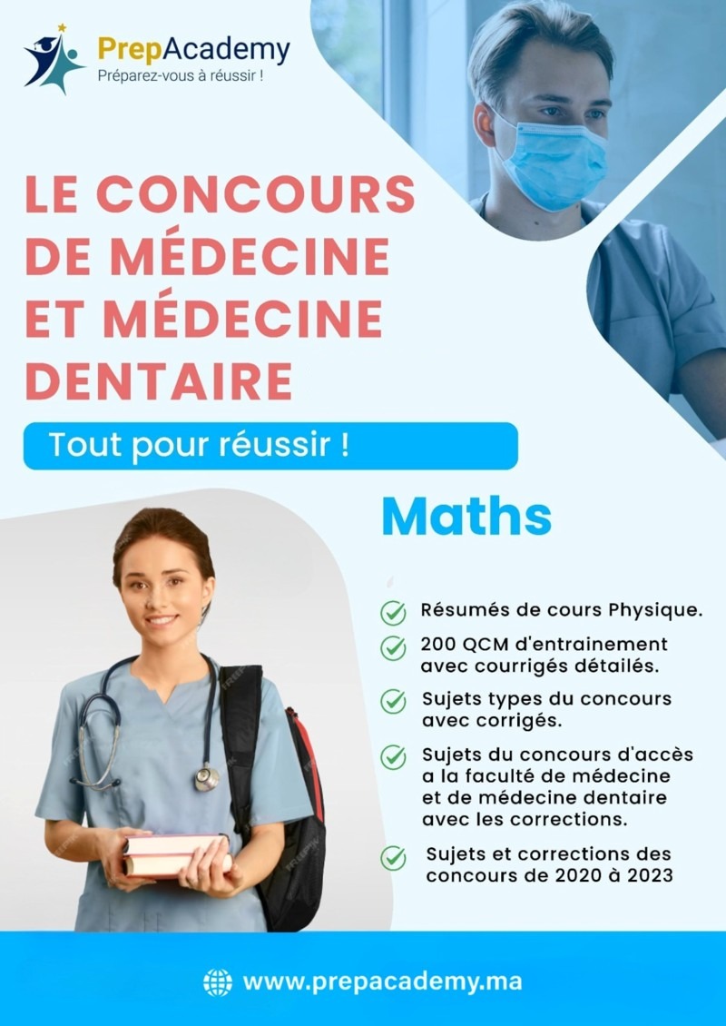 Préparation Médecine — Mathématiques